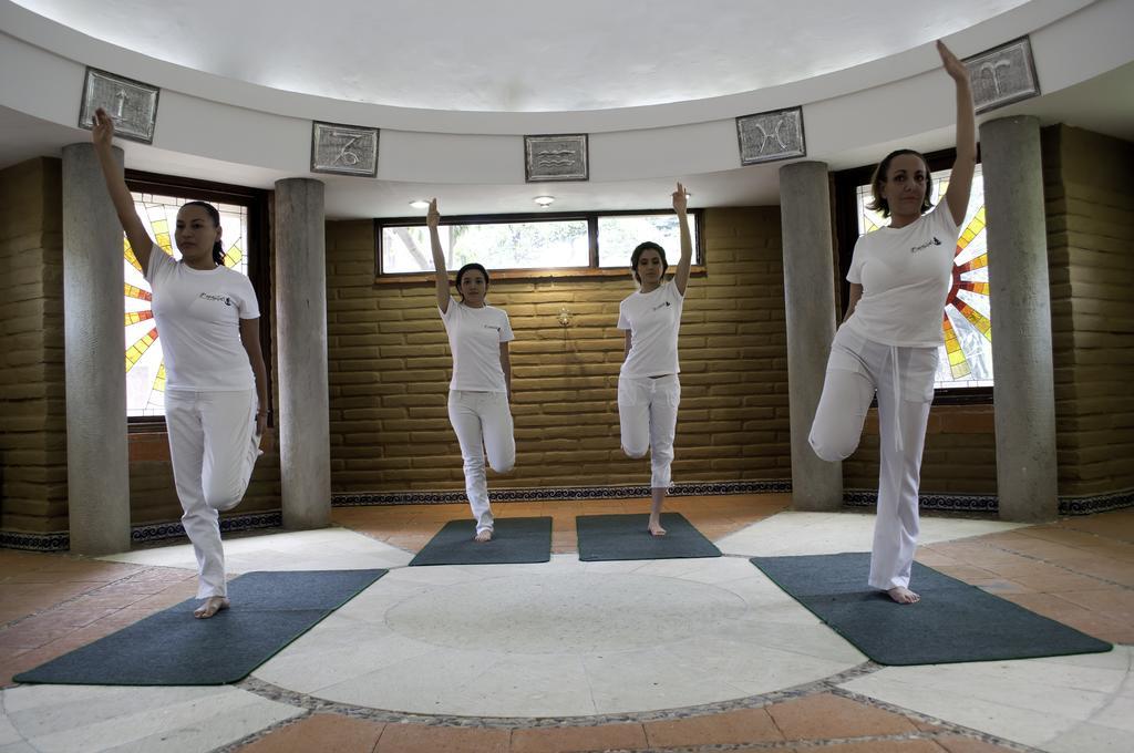 Hotel Los Olivos Spa オアハカ州 エクステリア 写真