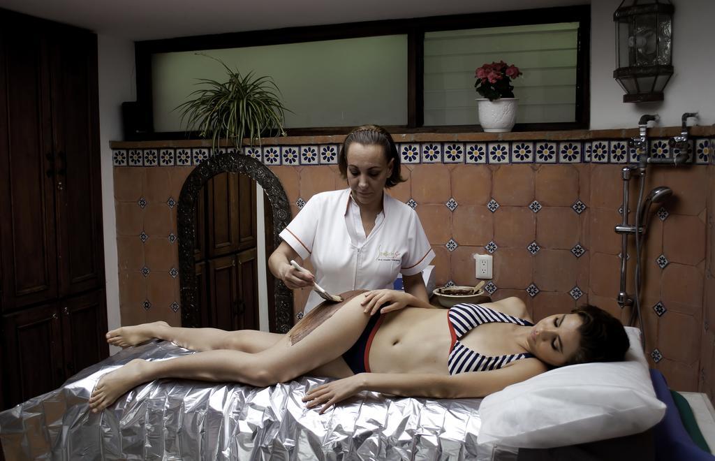 Hotel Los Olivos Spa オアハカ州 エクステリア 写真